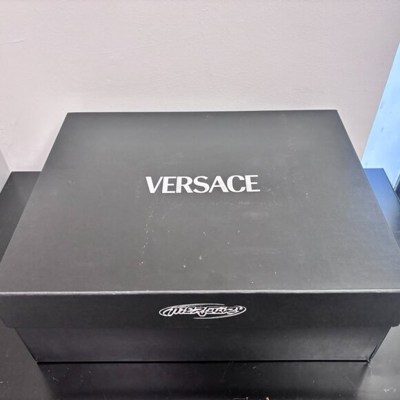 Versace Mercury M Vs 01 Sneakers White - NEW - Picture 11 of 15